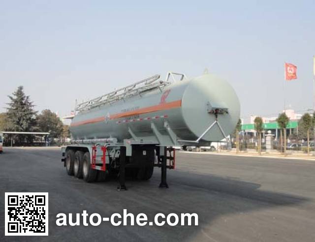 Sinotruk Huawin corrosive materials transport tank trailer SGZ9400GFW