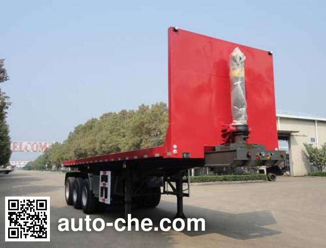 Sinotruk Huawin flatbed dump trailer SGZ9400ZZXP