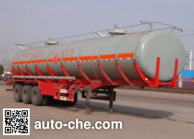 Sinotruk Huawin chemical liquid tank trailer SGZ9403GHY