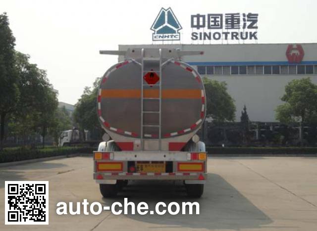 Sinotruk Huawin aluminium oil tank trailer SGZ9406GYY