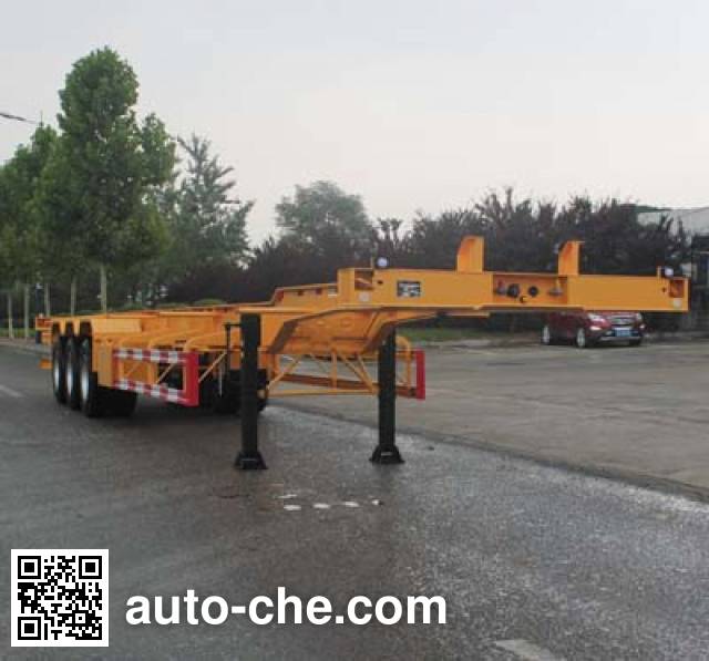 Wuyue container transport trailer TAZ9404TJZD