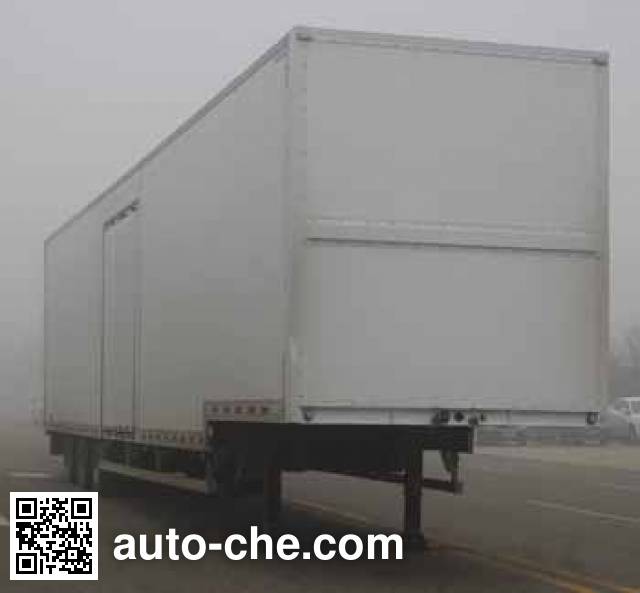 Wuyue box body van trailer TAZ9404XXYA
