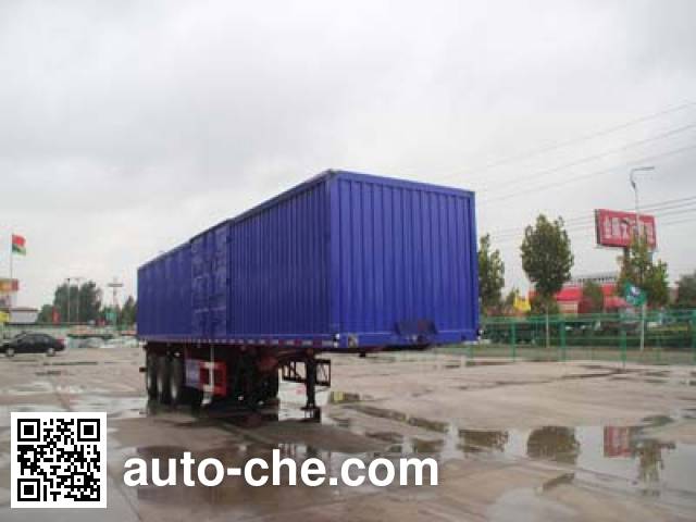 Lushen Auto box body van trailer ZLS9400XXY