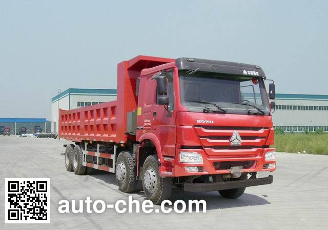 Sinotruk Howo methanol/diesel dual fuel dump truck ZZ3317N4667D1M