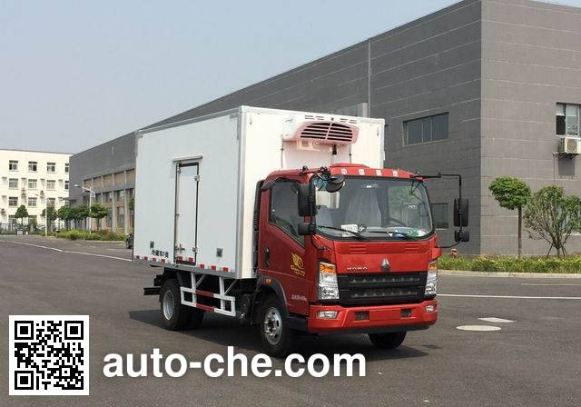 Sinotruk Howo refrigerated truck ZZ5047XLCF341CE145