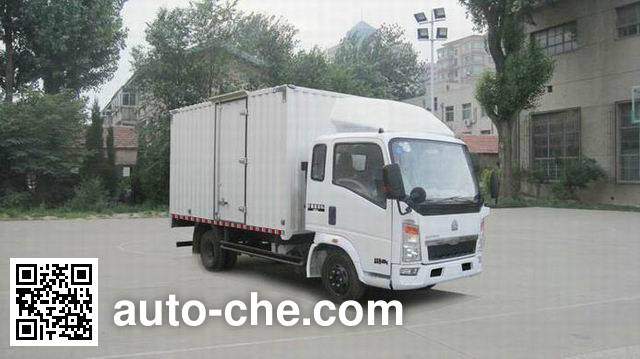 Sinotruk Howo box van truck ZZ5047XXYB2613C1Y45