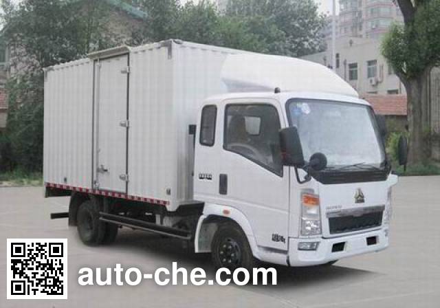 Sinotruk Howo box van truck ZZ5047XXYC2613C1Y38