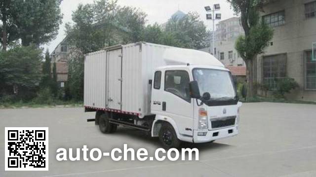 Sinotruk Howo box van truck ZZ5047XXYC2613C1Y45