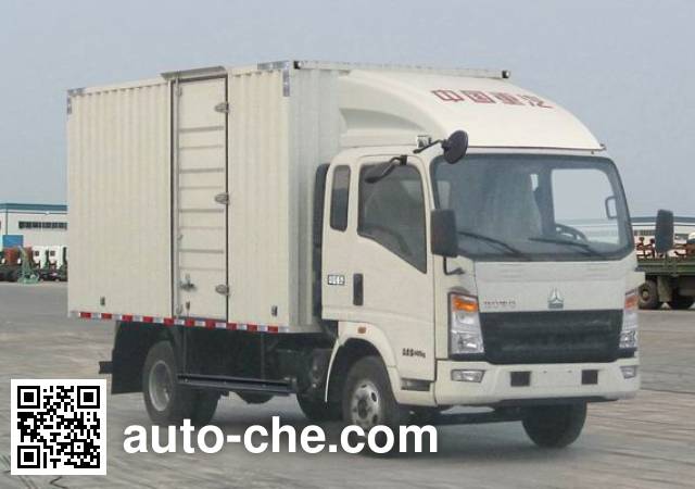 Sinotruk Howo box van truck ZZ5047XXYF341CD1Y45