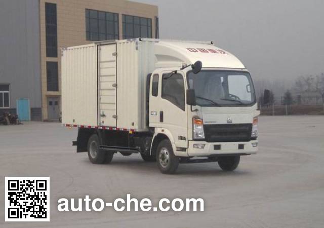 Sinotruk Howo box van truck ZZ5067XXYF341CD165