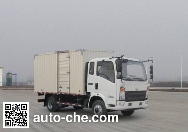 Sinotruk Howo box van truck ZZ5087XXYF331CE183