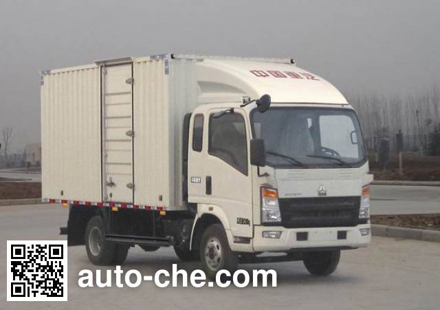 Sinotruk Howo box van truck ZZ5087XXYF381CD183