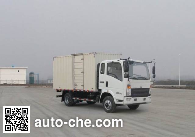 Sinotruk Howo box van truck ZZ5087XXYG331BE183
