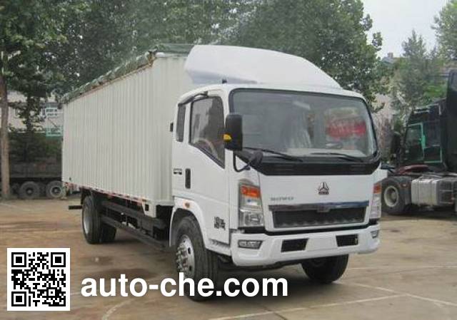 Sinotruk Howo soft top box van truck ZZ5167CPYG4215C1