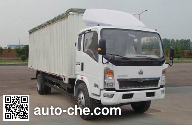 Sinotruk Howo soft top box van truck ZZ5167CPYG4515C1