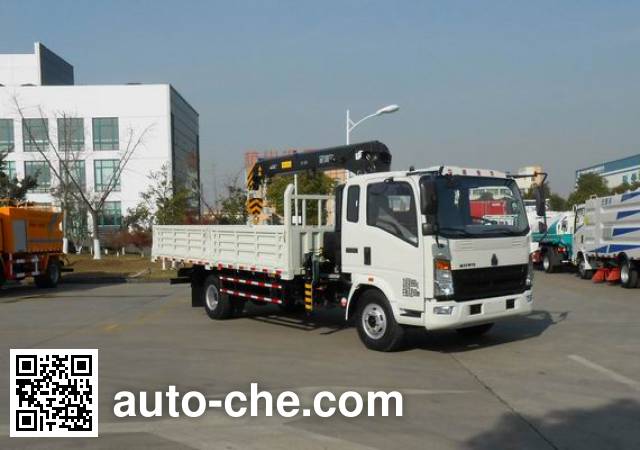 Sinotruk Howo truck mounted loader crane ZZ5107JSQG421CE1