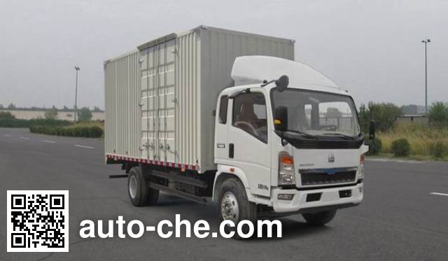 Sinotruk Howo box van truck ZZ5107XXYG3615D1