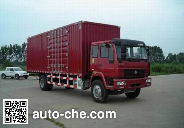 Huanghe box van truck ZZ5124XXYG4715C1