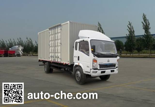 Sinotruk Howo box van truck ZZ5127XXYD4215C1