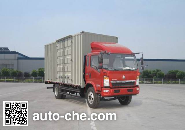 Sinotruk Howo box van truck ZZ5127XXYD4215D120