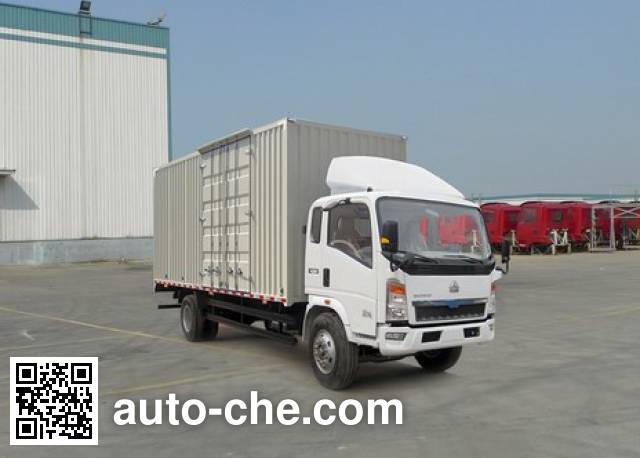 Sinotruk Howo box van truck ZZ5127XXYD4515C1