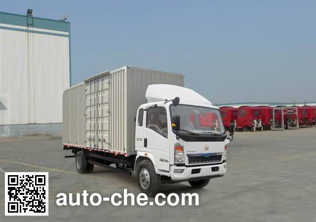 Sinotruk Howo box van truck ZZ5127XXYD4515D1