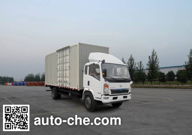 Sinotruk Howo box van truck ZZ5127XXYG5215D1
