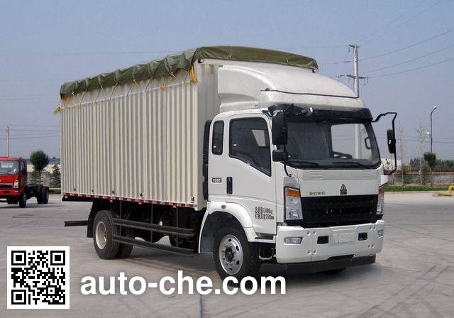 Sinotruk Howo soft top box van truck ZZ5137CPYG521CD1