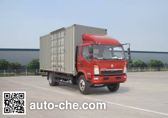 Sinotruk Howo box van truck ZZ5147XXYG4715D140