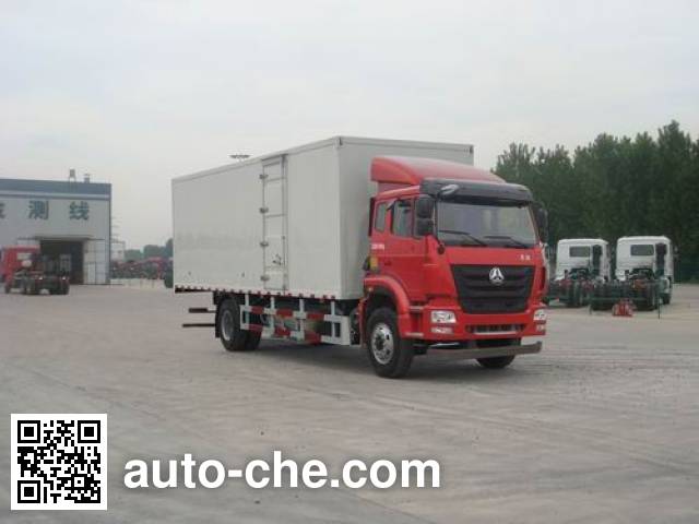 Sinotruk Hohan box van truck ZZ5165XXYM5713E1L