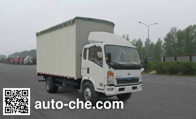 Sinotruk Howo soft top box van truck ZZ5167CPYG3815D1