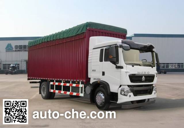 Sinotruk Howo soft top box van truck ZZ5167CPYG501GD1