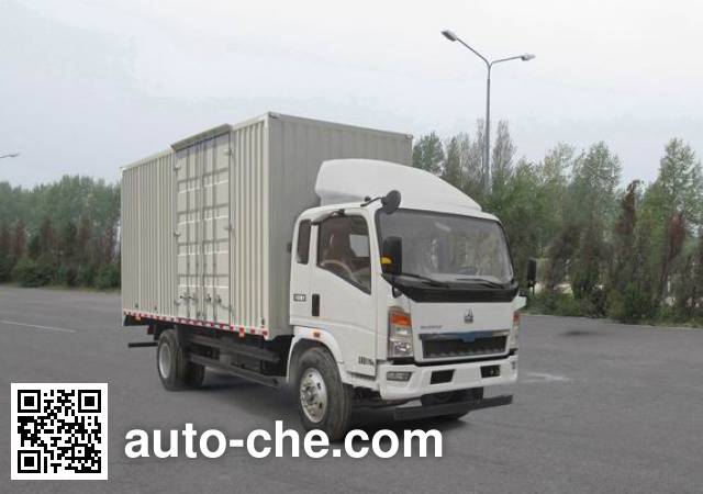 Sinotruk Howo box van truck ZZ5167XXYG3415D1