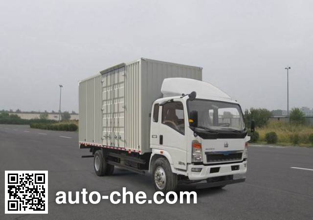 Sinotruk Howo box van truck ZZ5167XXYG3615D1