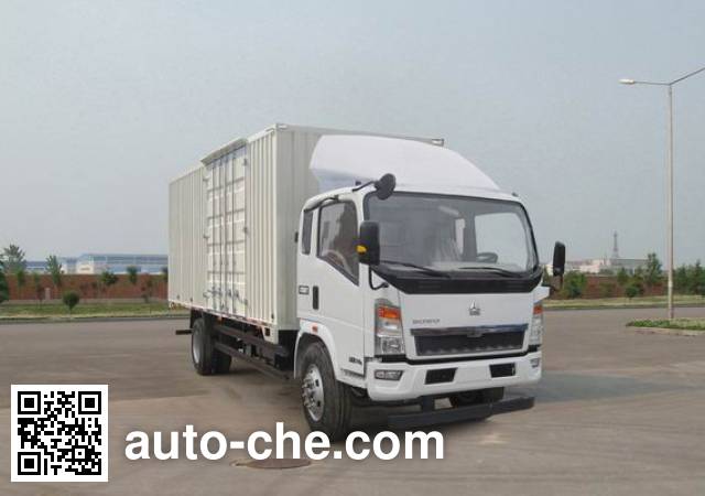 Sinotruk Howo box van truck ZZ5167XXYG4515D1
