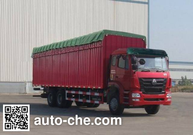 Sinotruk Hohan soft top box van truck ZZ5255CPYM5246C1