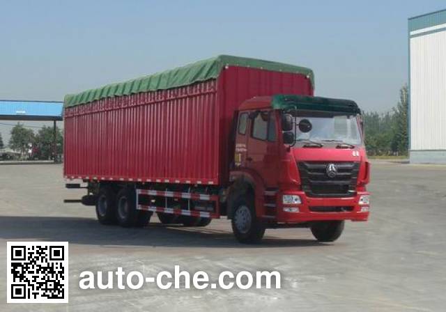 Sinotruk Hohan soft top box van truck ZZ5255CPYN5246C1