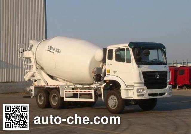Sinotruk Hohan concrete mixer truck ZZ5255GJBM4346C1