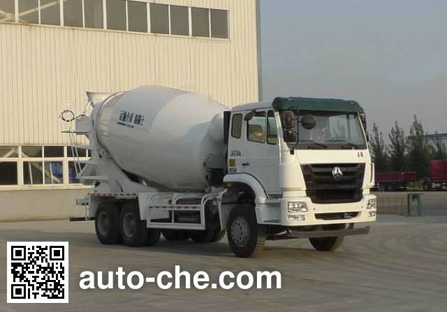 Sinotruk Hohan concrete mixer truck ZZ5255GJBN4146D1