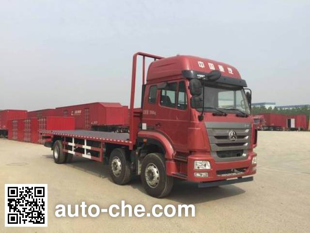 Sinotruk Hohan flatbed truck ZZ5255TPBH56C3D1
