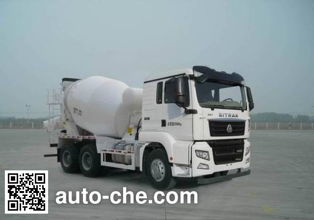 Sinotruk Sitrak concrete mixer truck ZZ5256GJBN384MD1