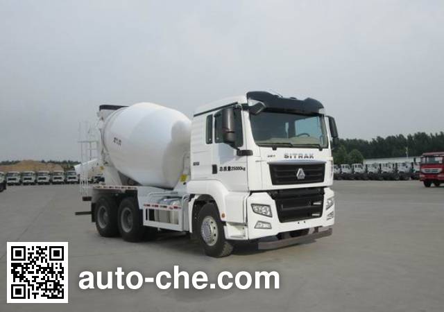 Sinotruk Sitrak concrete mixer truck ZZ5256GJBV364MD1