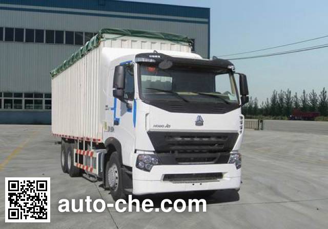 Sinotruk Howo soft top box van truck ZZ5257CPYM4647P1