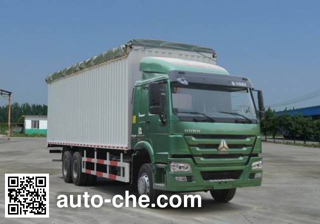 Sinotruk Howo soft top box van truck ZZ5257CPYM5247D1