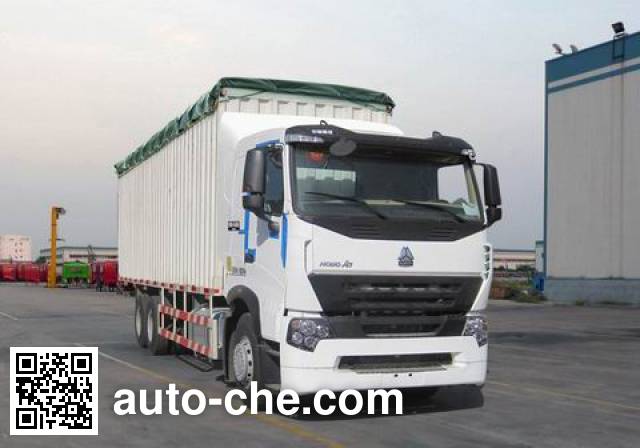 Sinotruk Howo soft top box van truck ZZ5257CPYM5247P1