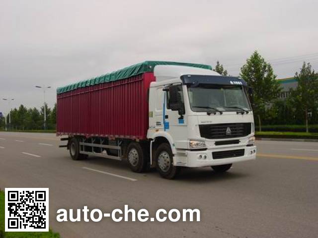 Sinotruk Howo soft top box van truck ZZ5257CPYM56C7C1A