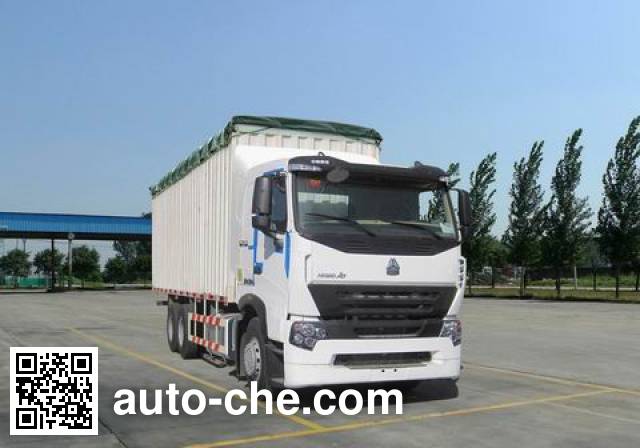 Sinotruk Howo soft top box van truck ZZ5257CPYN4647P1