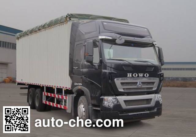 Sinotruk Howo soft top box van truck ZZ5257CPYN464MD1