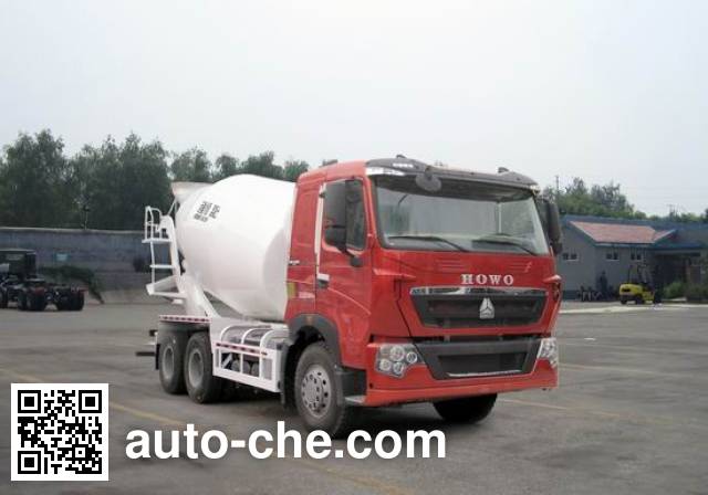 Sinotruk Howo concrete mixer truck ZZ5257GJBN404HC1