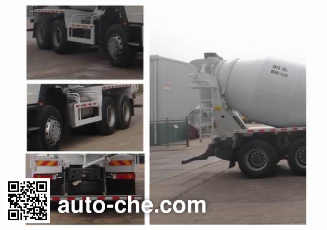 Sinotruk Howo concrete mixer truck ZZ5257GJBN4347E1B